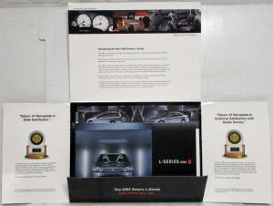2003 Saturn Redesigned L-Series Promotional Sales Kit Mailer