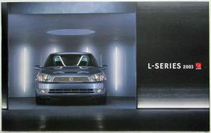 2003 Saturn Redesigned L-Series Promotional Sales Kit Mailer