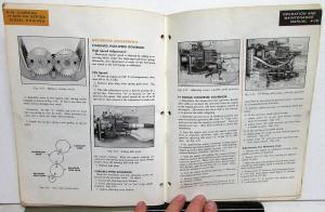 1960 Cummins H & NH Series Diesel Engines Operation & Maintenance Owners Manual