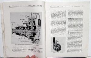 1949 Cummins H & NH Series Diesel Engines Operation & Maintenance Owners Manual
