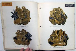 1962 Cummins H & NH Series Diesel Engines Operation & Maintenance Owners Manual