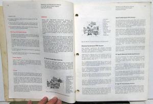 1968 Cummins H NH NT Series Diesel Engines Operation & Maintenance Owners Manual