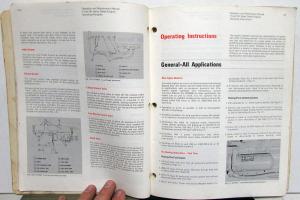 1968 Cummins H NH NT Series Diesel Engines Operation & Maintenance Owners Manual
