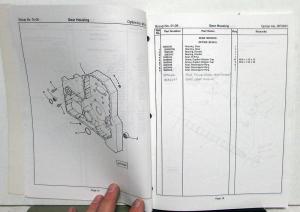 1996 Cummins L10-280G/300G Parts Catalog Book Natural Gas Transit Bus