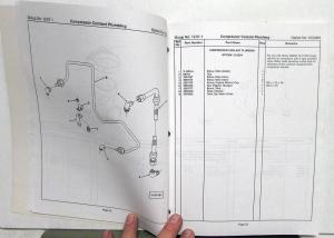 1996 Cummins L10-280G/300G Parts Catalog Book Natural Gas Transit Bus