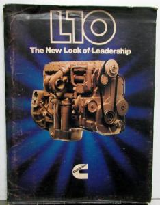 1982 Cummins L10 Diesel Engines Technical Service Bulletins Set W/Folder