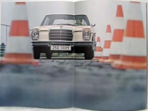 1973 Mercedes-Benz Coupé 280CE Prestige Sales Brochure w/ Price List- UK Market