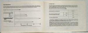 1980 Mercedes-Benz 280SE Consumer Information Brochure