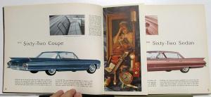 1961 Cadillac 62 60 75 Fleetwood DeVille Eldorado Small Sales Brochure Original