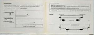 1982 Mercedes-Benz 300CD Turbo Diesel Consumer Information Brochure