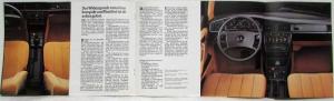 1983 Mercedes-Benz 190/190E Sales Brochure - German Text
