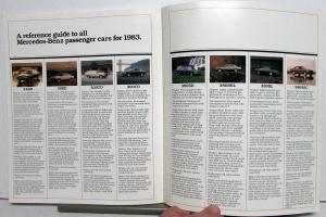 1983 Mercedes-Benz Full Line Prestige Sales Brochure