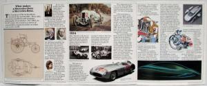 1983 Mercedes-Benz Full Line Small Sales Brochure with Spec Dimensions Sheet