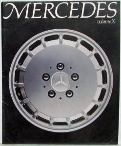 1984 Mercedes Magazine Volume X - 1984 Model Year Issue