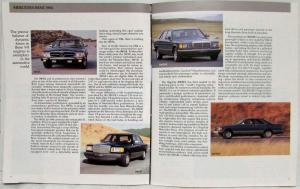 1984 Mercedes Magazine Volume X - 1984 Model Year Issue