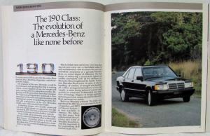 1984 Mercedes Magazine Volume X - 1984 Model Year Issue