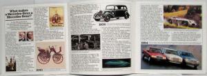1984 Mercedes-Benz 190E 2.3 and 190D 2.2 Sales Brochure