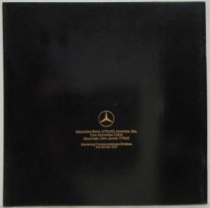 1984 Mercedes-Benz 190E 2.3 and 190D 2.2 Sales Brochure