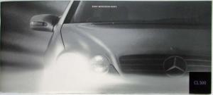 2000 Mercedes-Benz CL500 Prestige Sales Brochure