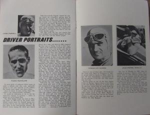 1962 Alfa Romeo History Highlights Racing ORIGINAL Booklet