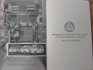 1962 Alfa Romeo History Highlights Racing ORIGINAL Booklet