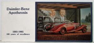 1985 Daimler-Benz Apotheosis Reproduction Artwork by Charles Peterson Promo Ad