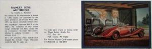1985 Daimler-Benz Apotheosis Reproduction Artwork by Charles Peterson Promo Ad