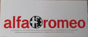 1969 1970 Alfa Romeo Specs Sales Brochure 1750 Berlina Spider & GT Veloce