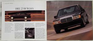 1986 Mercedes-Benz Full Line Heading into 2nd 100 Years Sales Brochure - Small