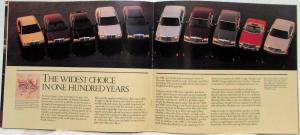 1986 Mercedes-Benz 300 Class Sales Brochure with Specifications Folder