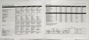1986 Mercedes-Benz S-Class Sales Brochure with Specifications Folder