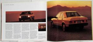 1986 Mercedes-Benz 190 Class Sales Brochure with Specifications Folder