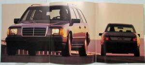 1987 Mercedes-Benz 300 Class Prestige Sales Brochure