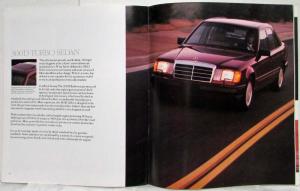 1987 Mercedes-Benz 300 Class Prestige Sales Brochure