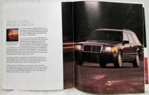 1987 Mercedes-Benz 300 Class Prestige Sales Brochure