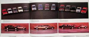 1987 Mercedes-Benz 300 Class Prestige Sales Brochure