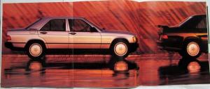 1987 Mercedes-Benz 190 Class Prestige Sales Brochure