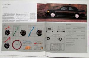 1987 Mercedes-Benz 190 Class Prestige Sales Brochure