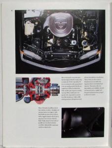 1988 Mercedes-Benz S-Class Sales Brochure with Specifications Folder