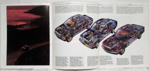 1988 Mercedes-Benz Full Model Line Sales Folder/Poster