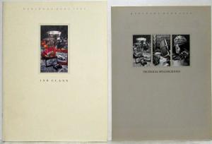 1988 Mercedes-Benz 190 Class Sales Brochure with Specifications Folder