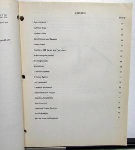 1997 Cummins Diesel Engine Dealer Warranty Failure Codes Book Midrange Engines