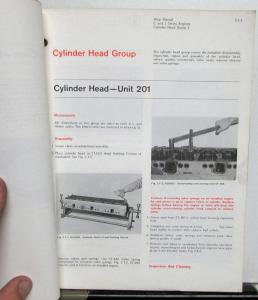 1969 Cummins Diesel Engines C & J Series Service Shop Repair Manual