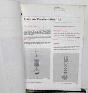 1969 Cummins Diesel Engines C & J Series Service Shop Repair Manual