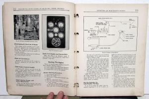 1956 Cummins Diesel Engine Owners Manual H HS HR HRS NH NHS NHRS NHH NT NRT