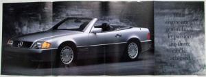 1989 Mercedes-Benz with Engineering Genius Much Can Be Achieved Sales Folder