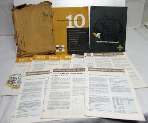 1963 Cummins V8 Diesel Engine Owners Operators Manual No 983550 W/Extras