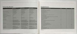 1985 Mercedes-Benz Turbodiesels Specifications Folder