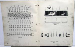 1959 Cummins JS JNS JT Diesel Engines Parts Book Catalog Bulletin 966784