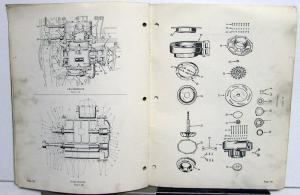 1959 Cummins JS JNS JT Diesel Engines Parts Book Catalog Bulletin 966784